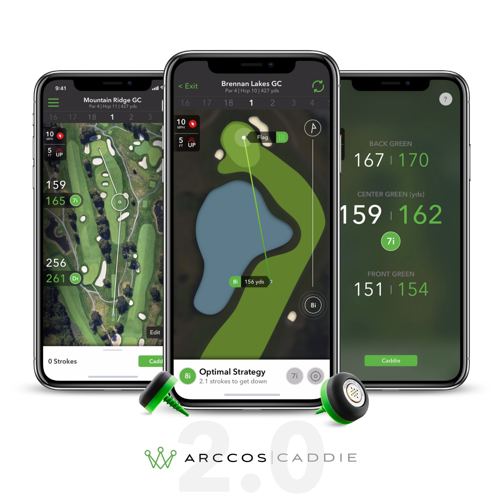 Arccos 360 ゴルフパフォーマンストラッキングシステム Amazon.com : Arccos Golf 360 Golf Performance Tracking